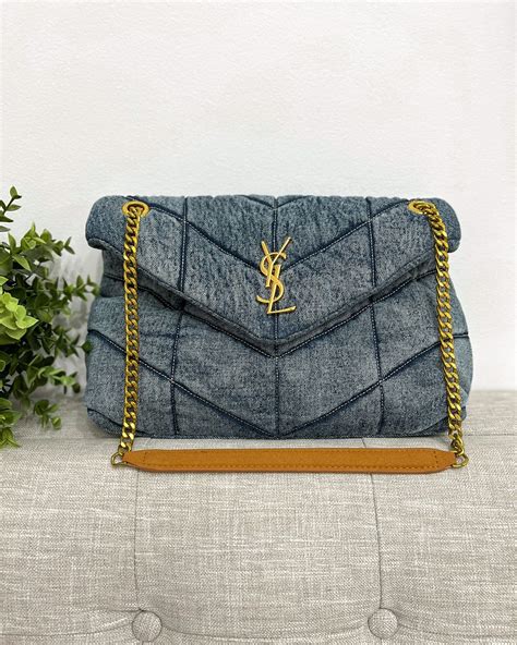 ysl loulou denim